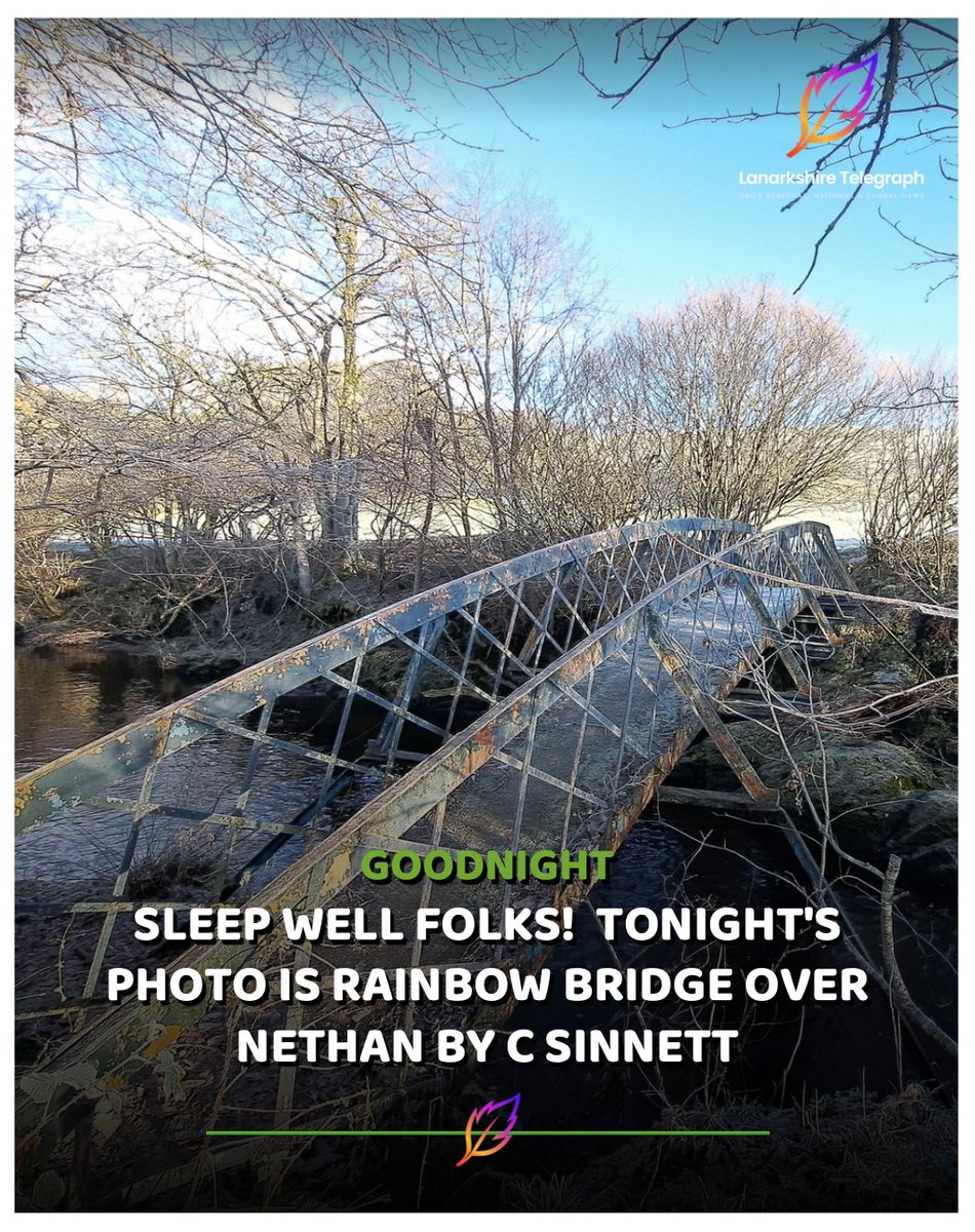 LanarkshireTel's tweet image. Goodnight Lanarkshire

Signing off for the evening with a photo courtesy of reader C Sinnett. #goodnight #lanarkshire #dayisover #sweetdreams #nighttime #closingtime #sleepyhead #bedtime #restfulnight #lightsout
