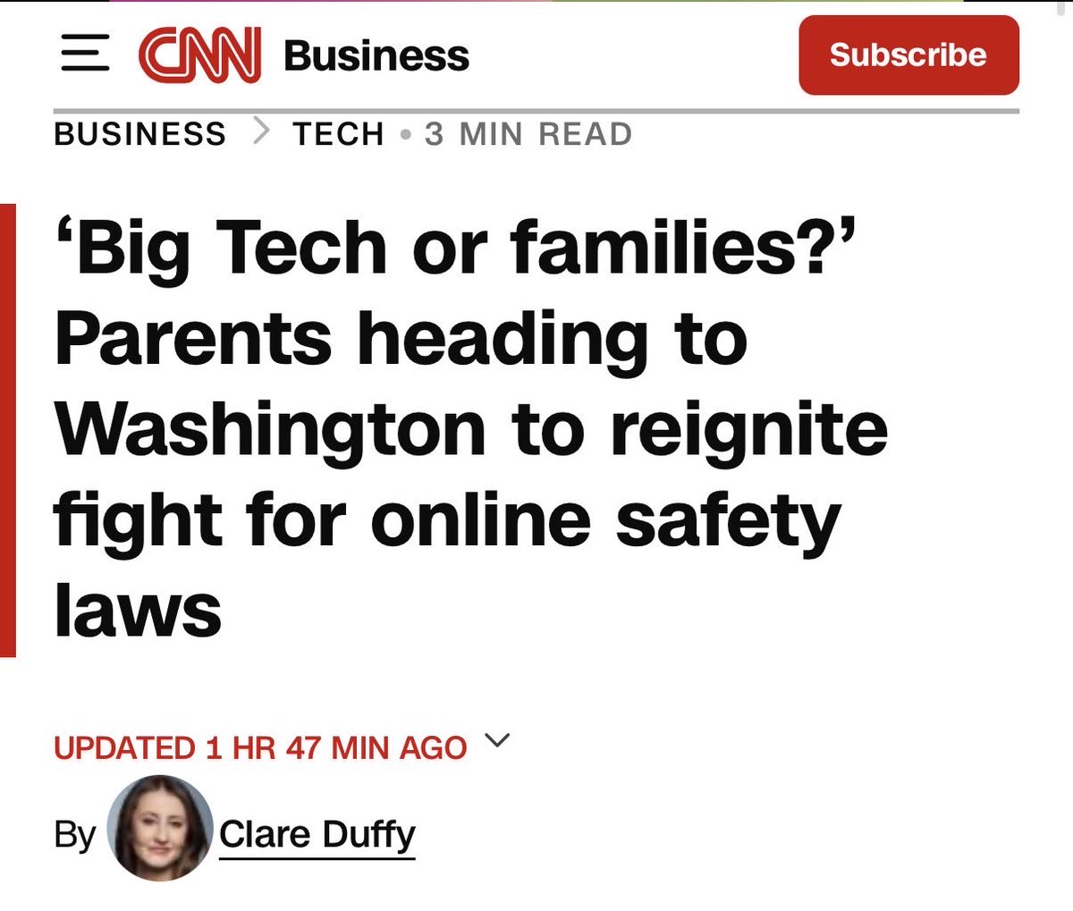 Tech_Oversight's tweet photo. TOMORROW: Over 70+ Survivor Parents are headed to Washington, DC, calling on Congress to pass safety legislation for kids with strong privacy defaults, bans on addictive features, and zero preemption.

It’s time for Congress to decide which side they are on. Big Tech or families? https://t.co/av6LFPowFF