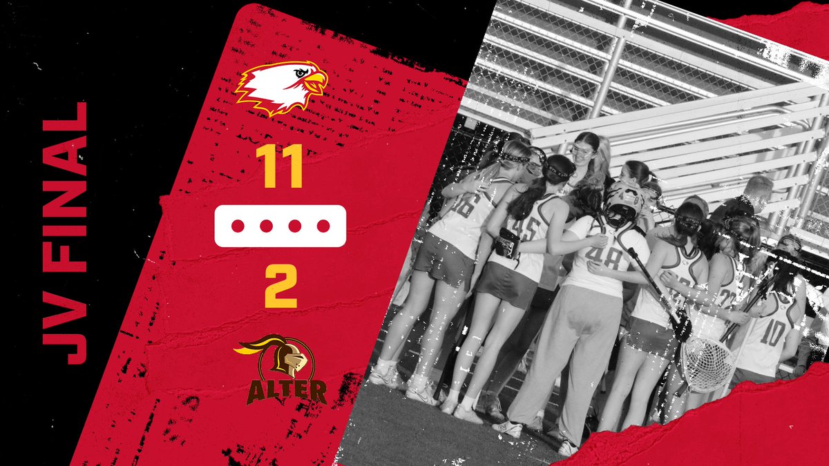 Victory for the JV team! We took down the Knights 11-2! Proud of our girls for giving it their all! #1team1fight