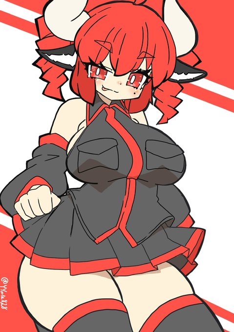 テトちゃんにツノと牛っぽい耳をつけてみました
「ふーん、マスターはこんなのも好きなんだ〜w」
テトちゃんの魅力度が格段に増しまたようです
(重音テト) 