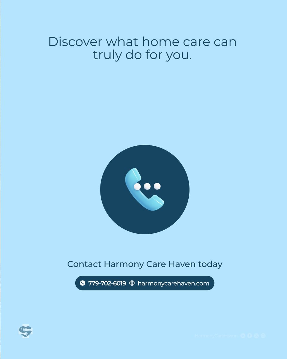 hcarehaven's tweet image. 5 Things Most People Don’t Know About Home Care
Home care is about living well, safely, and comfortably at home. 🏡
 Discover what home care can truly do for you.
#HomeCareFacts #HarmonyCareHaven #CompassionateCare #HealingAtHome #CareWithHeart #CookCountyCare #IllinoisHomeCare