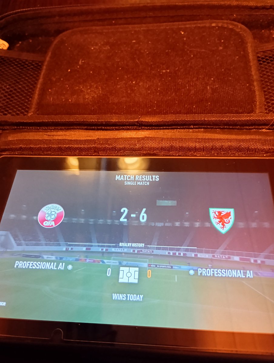 eric16_oates's tweet image. FT: Qatar 2:6 Wales

#FIFA23 #Internationals #Friendly #QATWAL