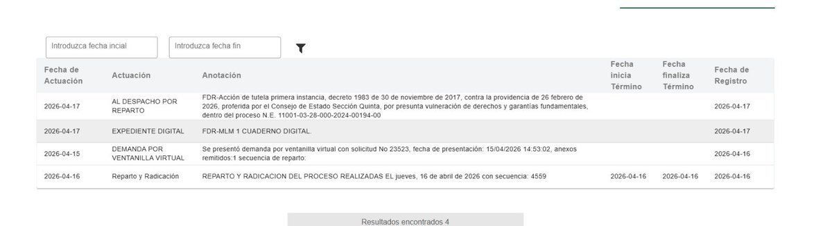 🚨 ¡Esto es un descaro!
Jorge Carrillo no tiene vergüenza

Pretende atornillarse a la presidencia de ISA mediante una tutela, pasando por encima de un fallo del Consejo de Estado que ya anuló su nombramiento. ¡No tienen vergüenza! Quieren saltarse la ley para seguir manejando los