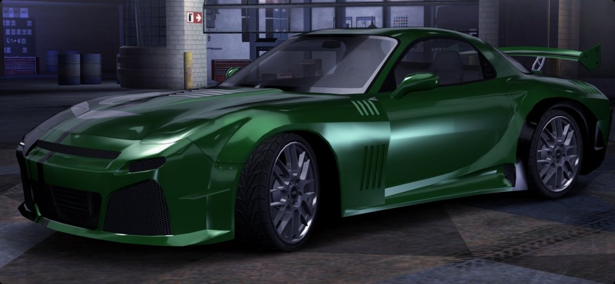 WOLF6800's tweet image. NeedForSpeedシリーズのマツダ RX-7 FD3Sってカッコいい物が揃ってて良き｡
#NeedForSpeed