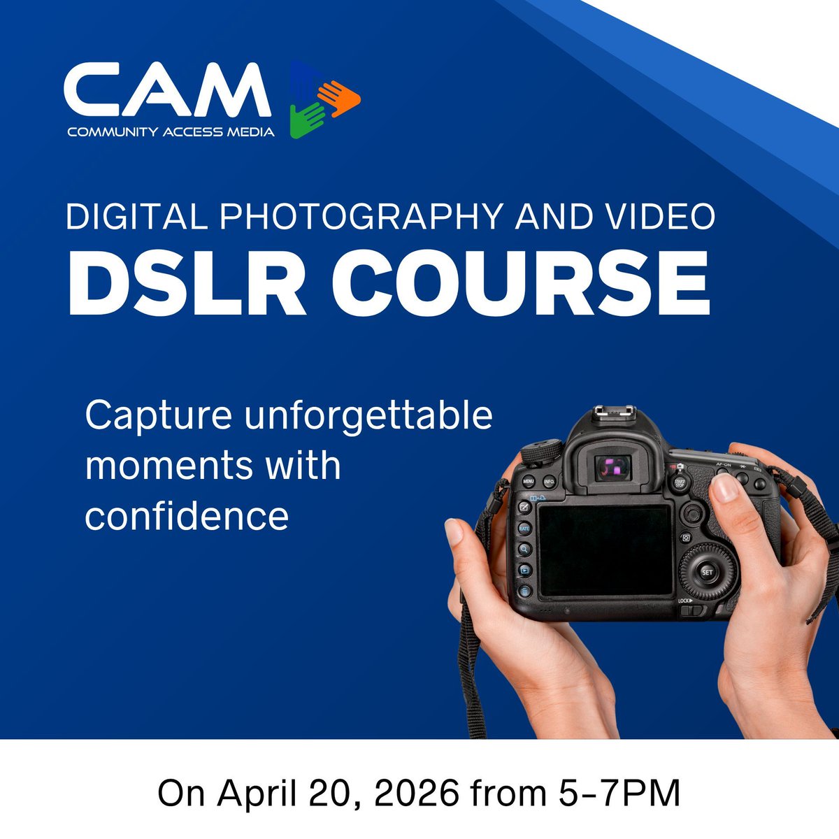 CAMEriePA's tweet image. Join us for this class and don't forget to register for any of CAM's courses on the membership portal. See you here! #CAMErie #EriePA #Community #Learn #LearnMedia #Classes