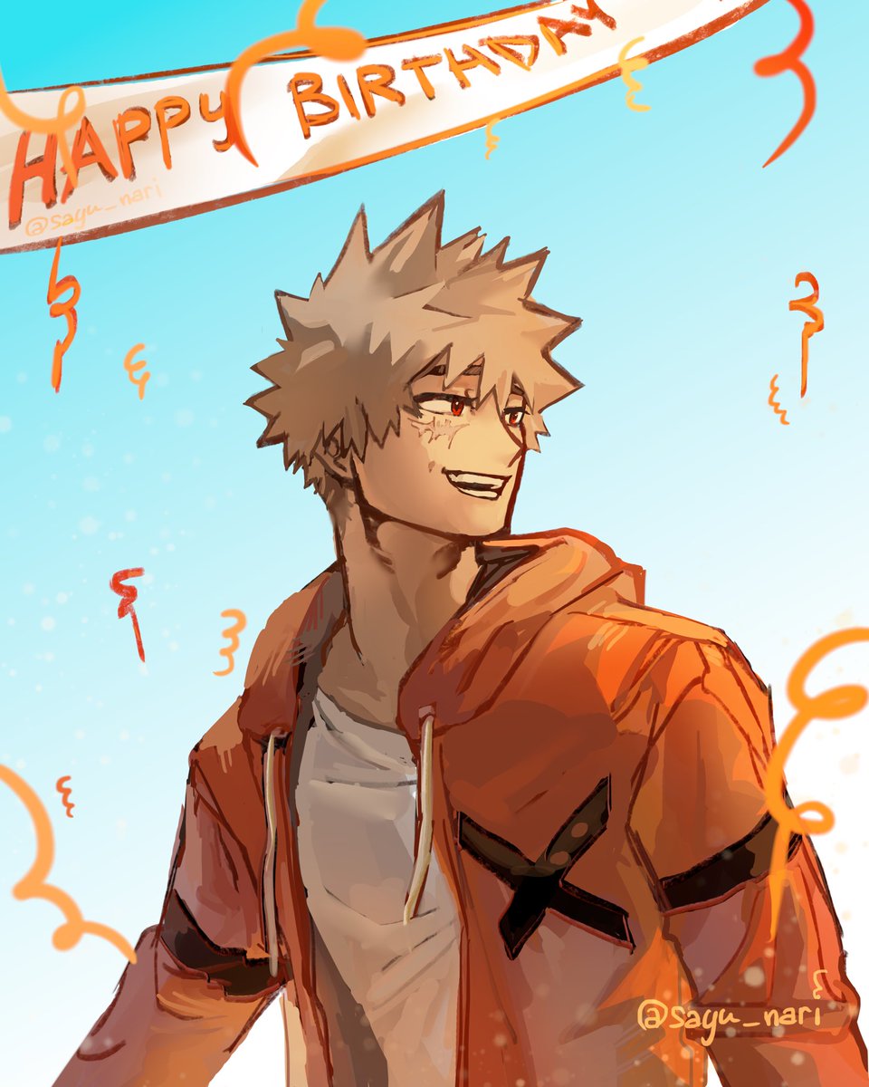 Happy Birthday, Katsuki #Bakugou ! #mha