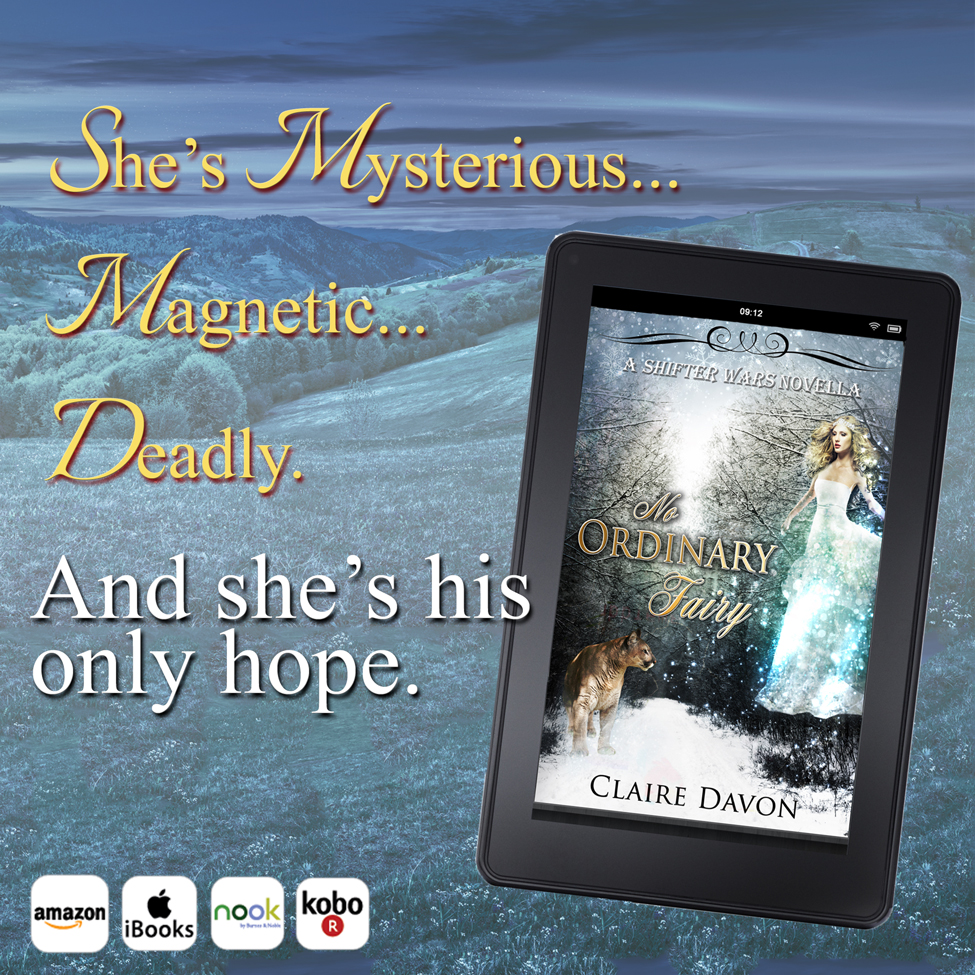 MaroliDesigns's tweet image. #Backlist of the Day — NO ORDINARY FAIRY (Shifter Wars Book 1) 
amzn.to/2nodFRb 

Mysterious. Magnetic. Deadly. And his only hope.

#MustRead #Kindle