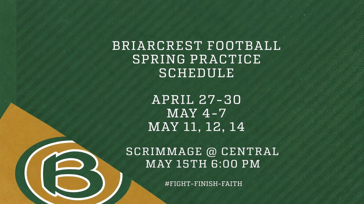 Briarcrest Football tweet media