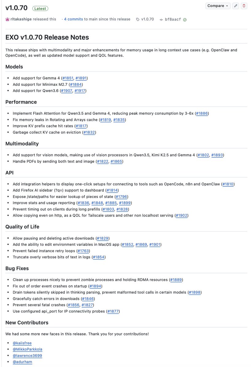 EXO Labs tweet media