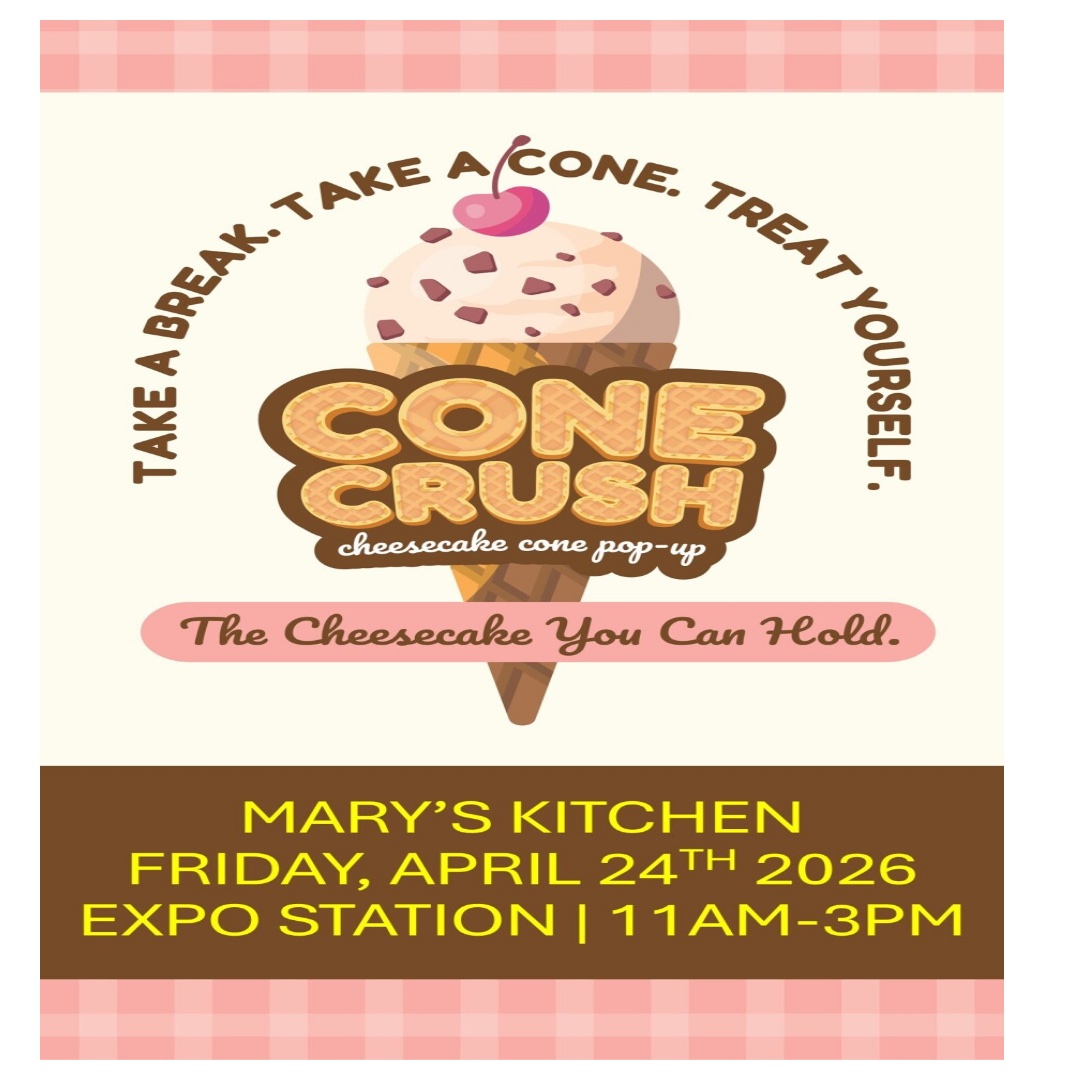 LynnDining's tweet photo. This Weeks Events: 
Tuesday, April 21st: Breakfast Smoothie 🥤
Wednesday, April 22nd: Table Talk: Chatting w/ Charlie 🗣️
Wednesday, April 22nd: Earth Day 🌍
Friday, April 24th: Cone Crush: Cheesecake Cone Pop-Up 🍦 https://t.co/70kdzEv3xo