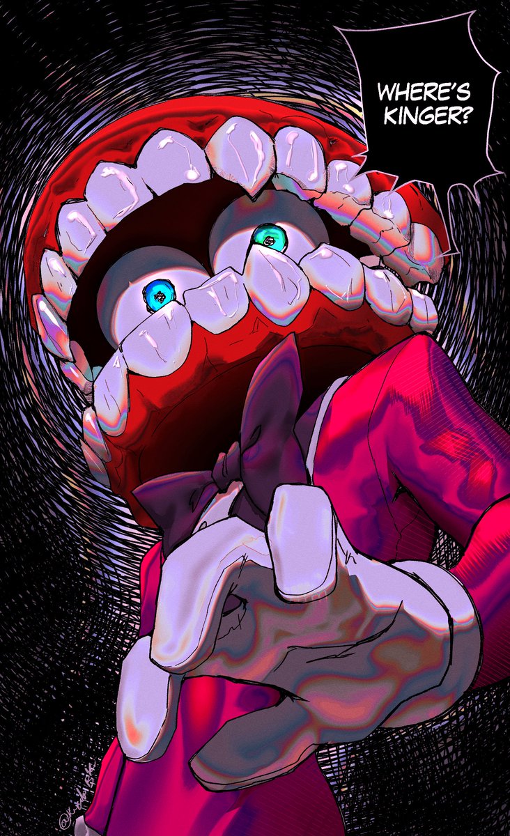 KeydoBurakai's tweet image. gasp.. 

#caine #digitalcircus #kinger #illustrations