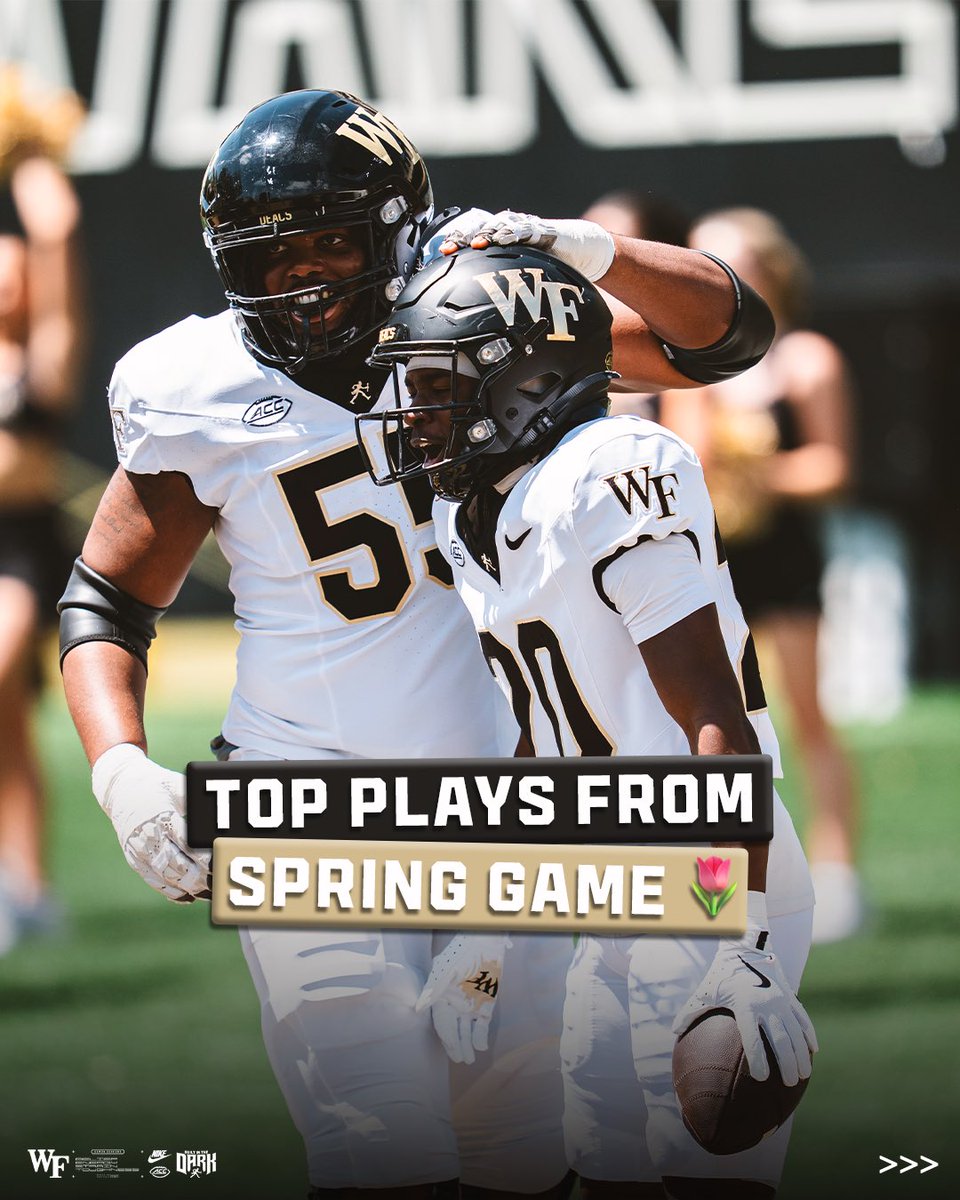 Wake Forest Football tweet media
