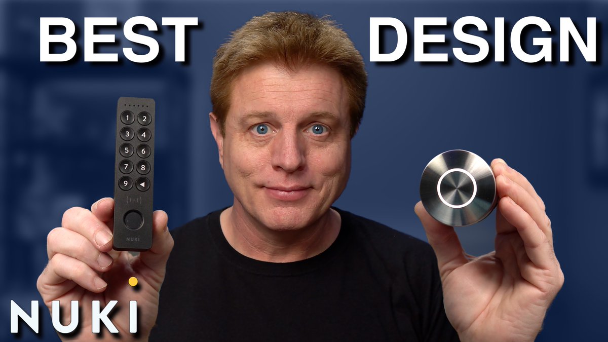 craigpoulsen's tweet image. Today's video is a look at the @nuki_smartlock Nuki Smart Lock &amp;amp; Keypad 2 NFC. 

This is a minimal retrofit lock that looks pretty cool. It works with Apple Home and HomeKey 

👉 youtu.be/rsauIfuMb_A

#SmartLock #SmartHome