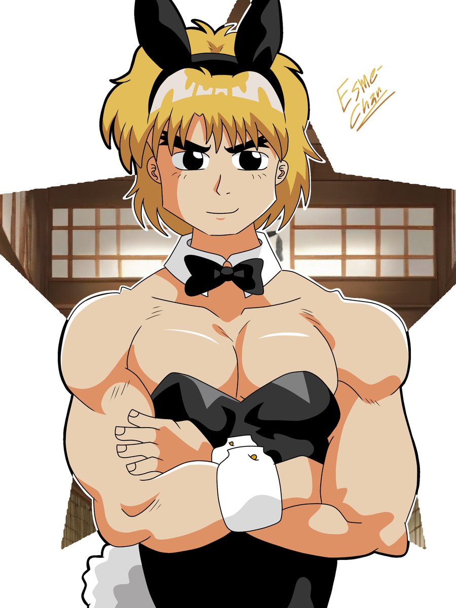 EsmeChan32's tweet image. Que las ilustraciones de machotes hermosos no paren, waaaaaa Kensote playmate muy beloved #ストリートファイター  #streetfighter #ken #kenmasters #fanart #playboy