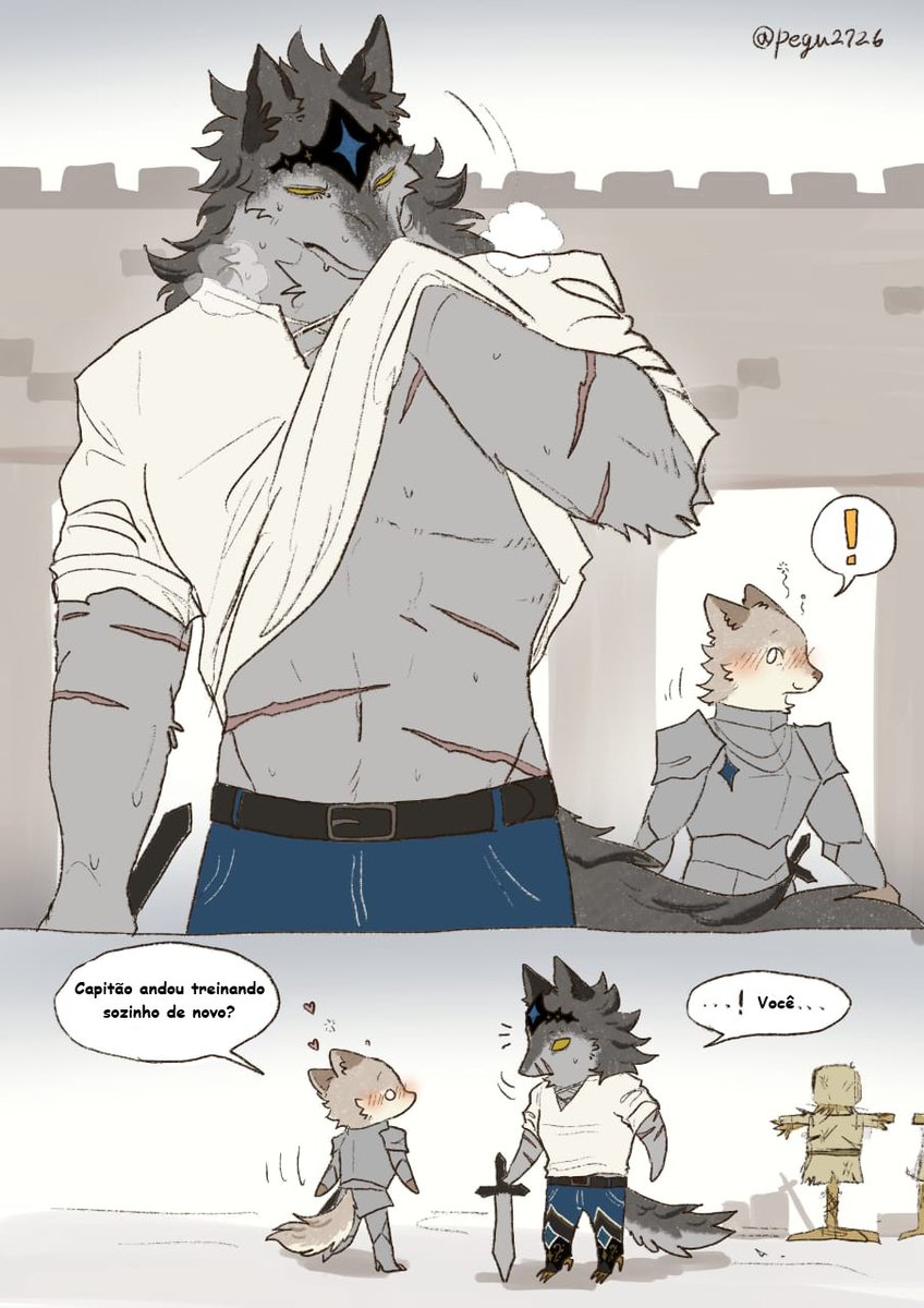 Dogbear_17's tweet image. [Traduzido do Inglês pro português]
{Criador(a): @pegu2726}

Olha só mais uma Mini-comic traduzida de furry, até que gostei de traduzir ela vou trazer mais comics de furry provavelmente

#Comicdub #furrycomic #furryfandom