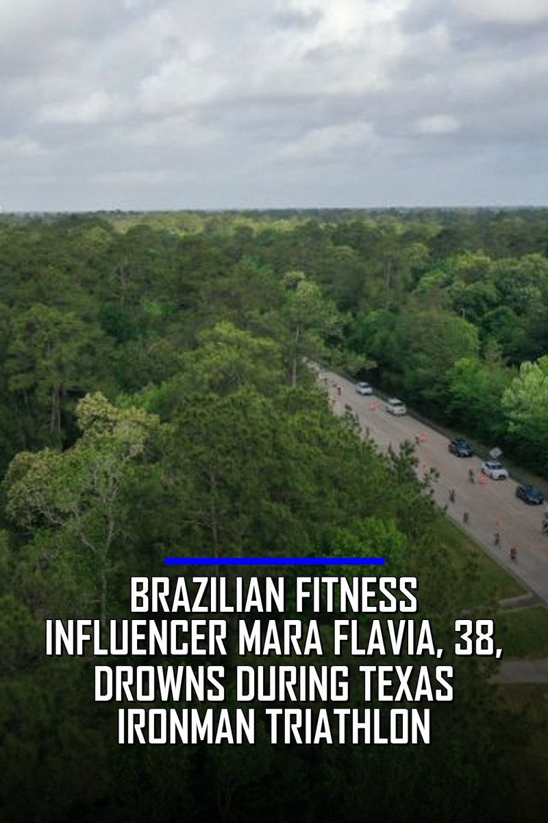 WKRG's tweet image. A Brazilian influencer has been identified as the victim in Saturday’s drowning during an Ironman triathlon in The Woodlands, Texas. wkrg.com/news/brazilian…

#RIP