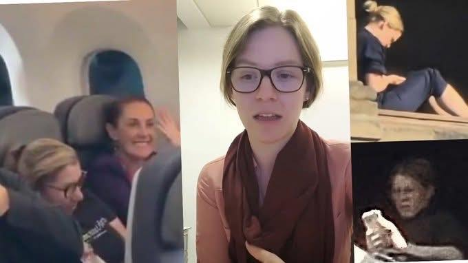 Finjamos sorpresa 😲
Otra vez el guion de la 4T: lo que ayer fue escándalo, hoy resulta ser “coincidencia”.
En redes, la lupa se puso sobre el viaje de Claudia Sheinbaum a España, donde apareció una acompañante que desató el déjà vu político: usuarios aseguran que guarda un