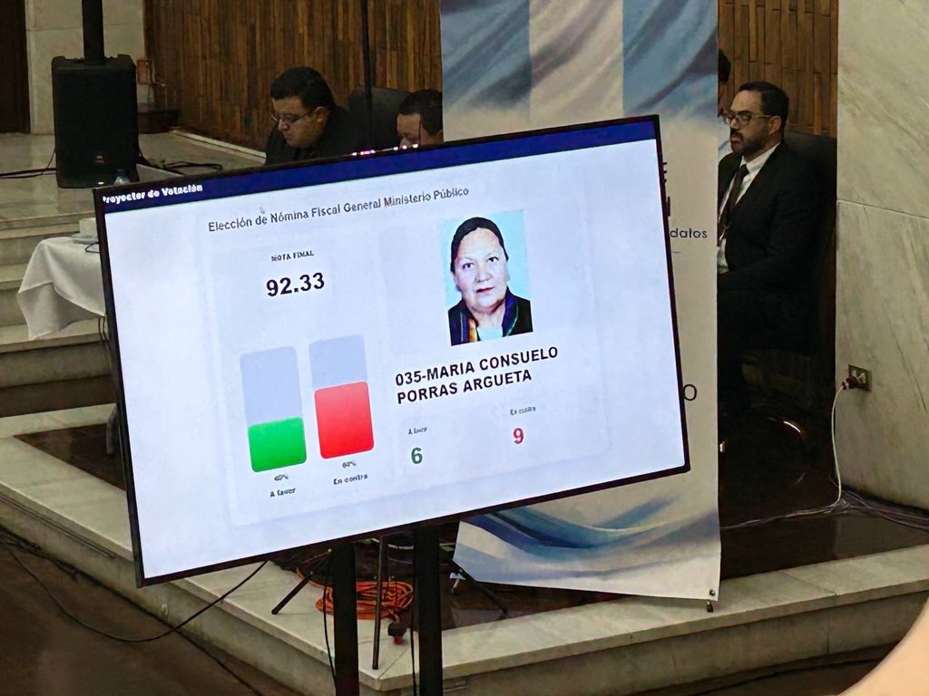 Nos vemos el 16 de Mayo frente al Ministerio Público para celebrar que el Show de Consuelo Porras llegó a su fin.