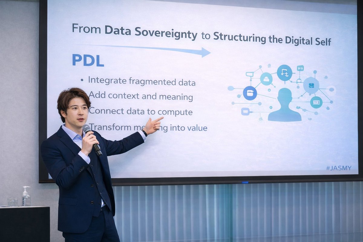 What stood out to me in <a href="/HARA_JasmyCFO/">HARA</a> ’s post today 👀 is that he didn’t talk about PDL like it’s just a storage product anymore.

He framed it more like a way to organize fragmented personal data, give it context, and eventually turn that into value through compute.

That’s a