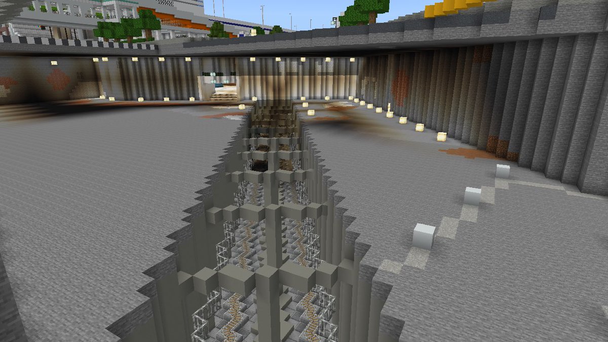 ComeMasa13's tweet image. JR神戸駅の進捗⚓️
「神戸駅南駐車場」の下を走る「地下鉄海岸線」できました🚇
埋め戻して駐車場の続き作っていきます^ ^
#Minecraft #Minecraftbuilds #マイクラ #バニラ #再現建築 #神戸市 #神戸駅 #神戸駅南駐車場 #地下鉄海岸線