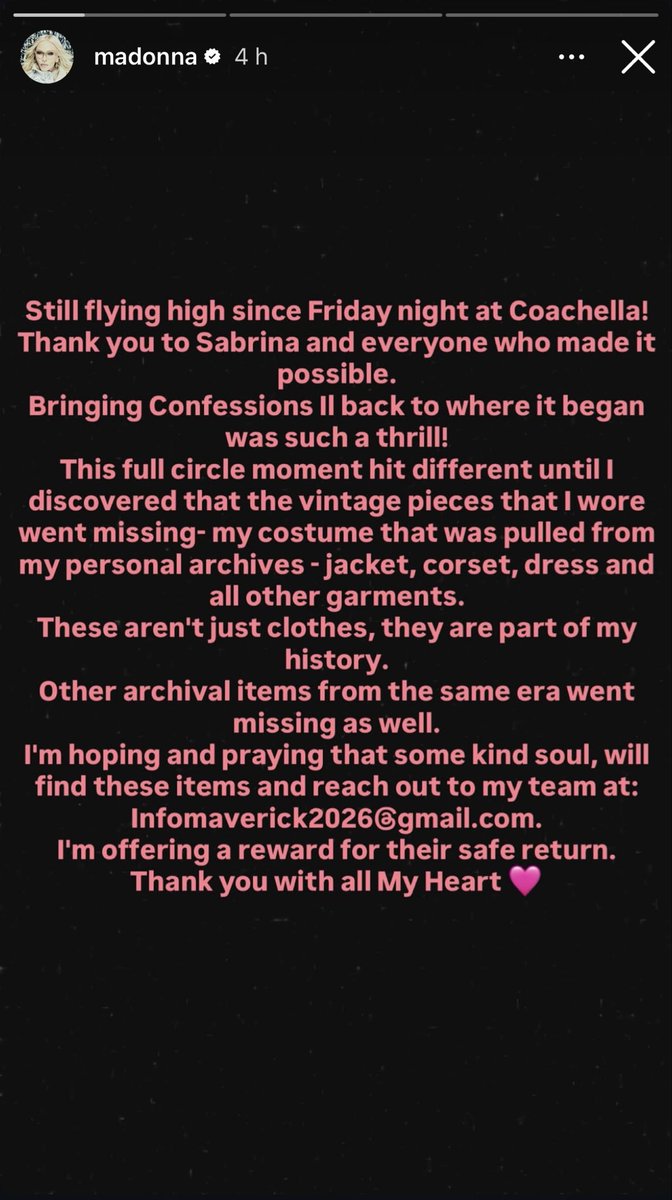 Massi_Sking's tweet image. Who could have stolen Madonna’s clothes?

#Madonna #ConfessionsII