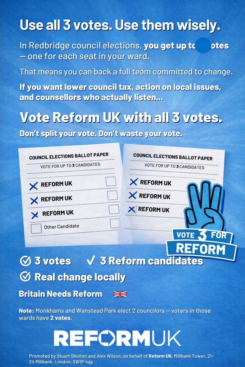 Redbridge Reform tweet media