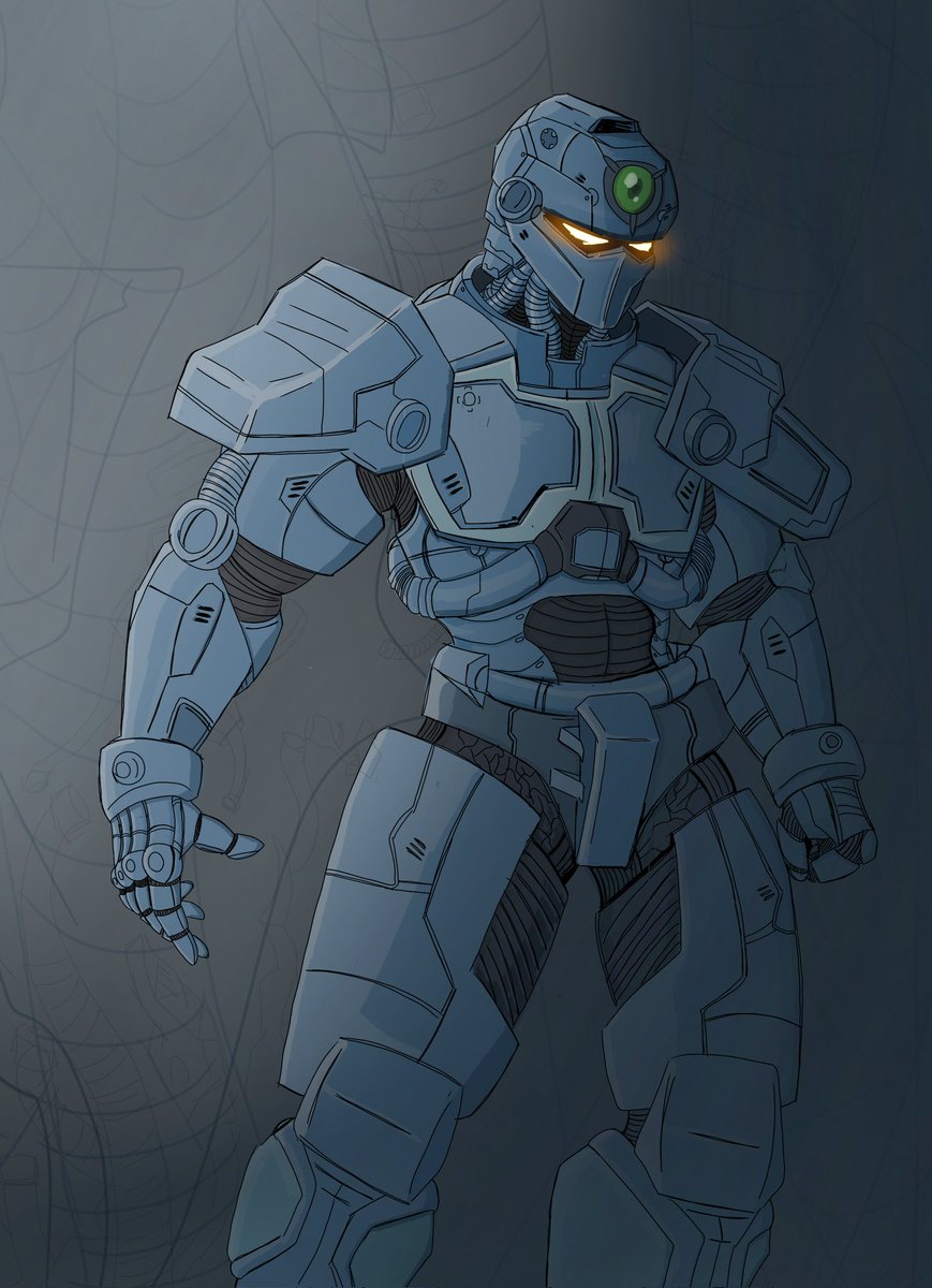 A329Emile's tweet image. My goat tech jacket 

The show version is so overhated

#invincible #art #techjacket #eggfella