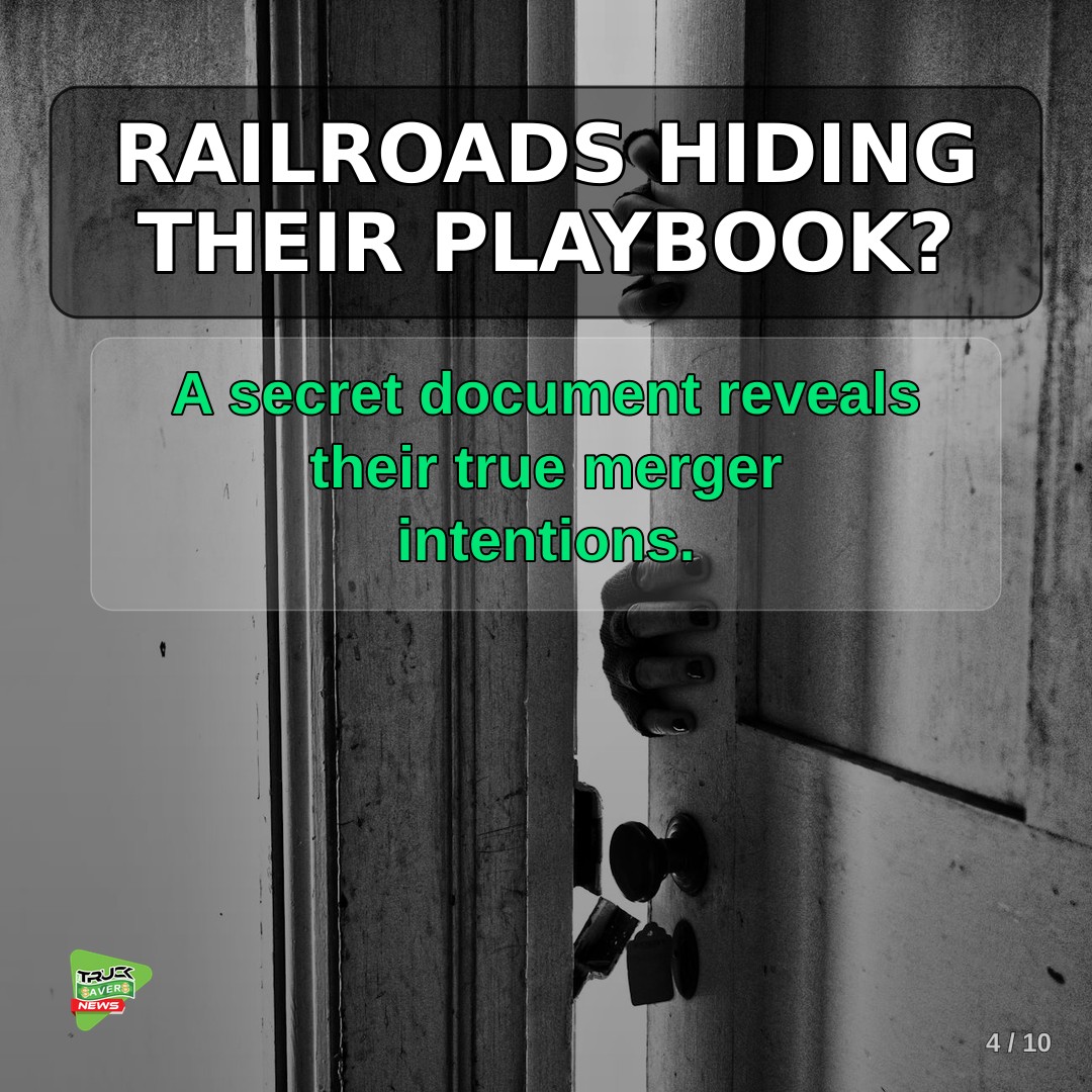 trucksaversnews's tweet image. Rail Merger Secrecy: Shippers Demand Public Access to UP-NS Deal Docs

#railfreight #mergers #regulations