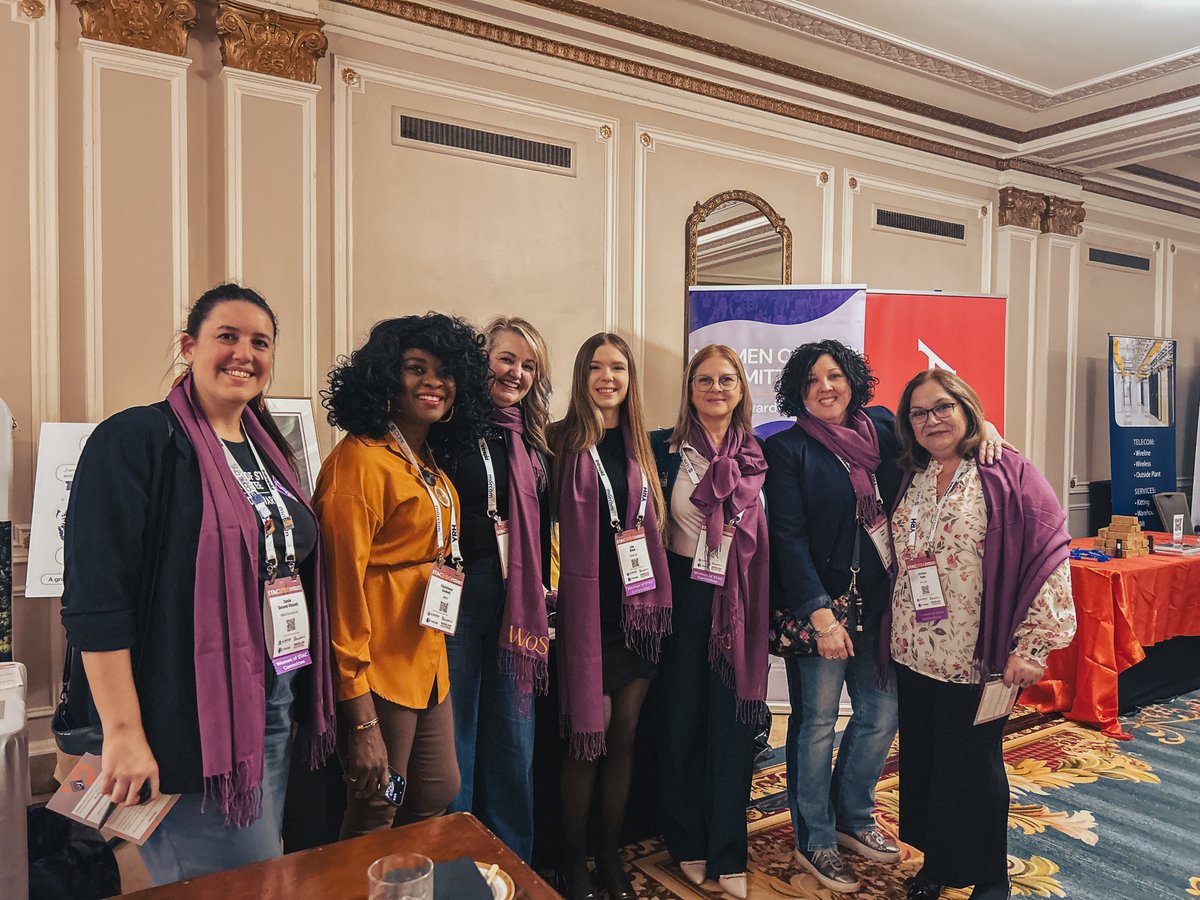 STAC_CSPA's tweet photo. A fantastic evening at the Women of STAC Reception! Great conversations, inspiring connections, and a shared commitment to fostering diversity in telecom.

See you tomorrow at #STAC2026 day one!

#TowerSafety #WomenInTelecom https://t.co/M6yBFR7yIt