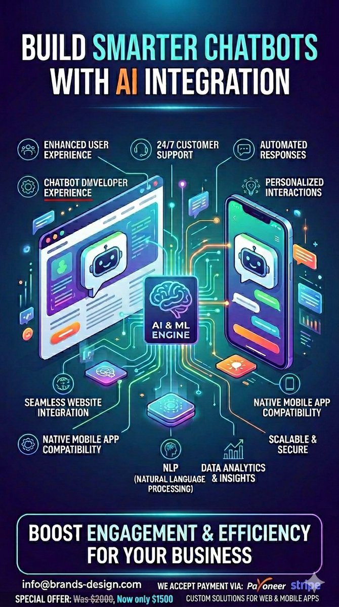 MarkAnd10551975's tweet image. Introduce our advanced AI voice chatbot solution designed to help businesses automate communication and improve customer engagement.
#Realtime voice and chat interaction
Handling #customer queries automatically
Providing a human-like #conversational #experience
