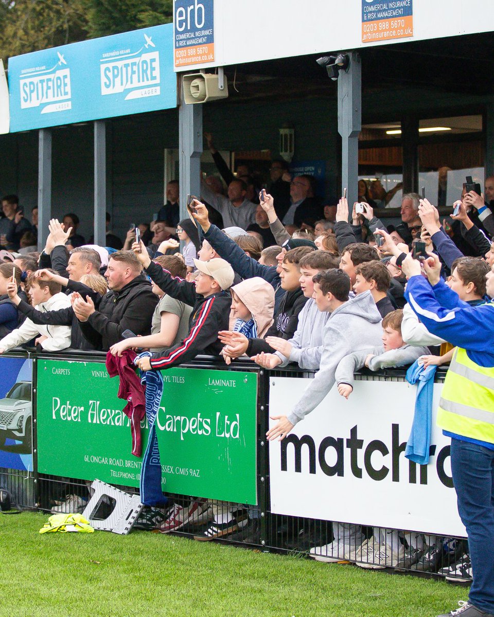 𝗢𝗻𝗲 𝘆𝗲𝗮𝗿 𝗮𝗴𝗼 𝘁𝗼𝗱𝗮𝘆… 🏆

A 4-0 win over Basildon United at The Arena sealed it - CHAMPIONS of the Isthmian League North.

An unforgettable day for everyone connected with the club 🫶

And what a year it’s been since… progress, passion, and plenty more to come.