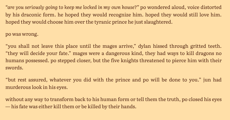 Lunna_Mrs's tweet photo. bloodstained kiss — #marspo
14. ❛are you seriously going to keep me locked in my own house?❜ https://t.co/fmyw8UeFaG