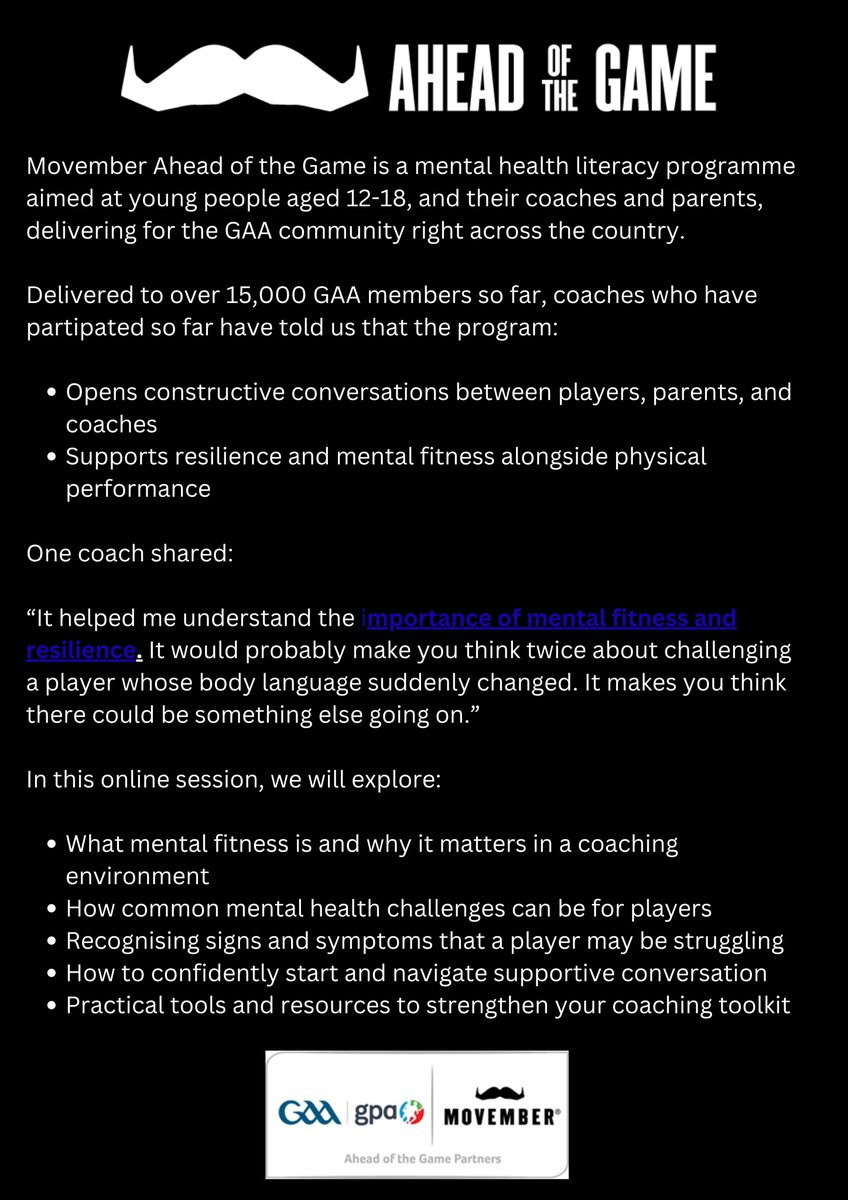 GAA Community and Health tweet media