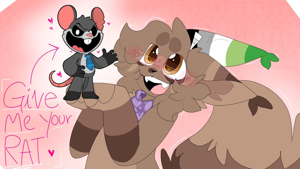 VelvetEvelynn's tweet image. HEY YOU!!
Yes you!
this is a robbery, I'm going to be taking and drawing your Touille designs!!
Give me your rat son! Any will do.
#NightmareCritters #Touille