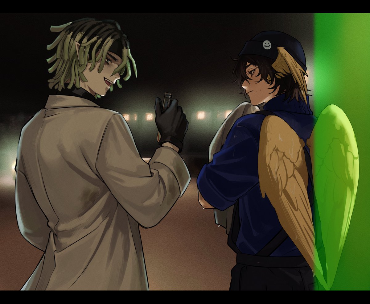 idk what to say just two freaks cooking 🍽️ #qsmp2fanart #concertduo