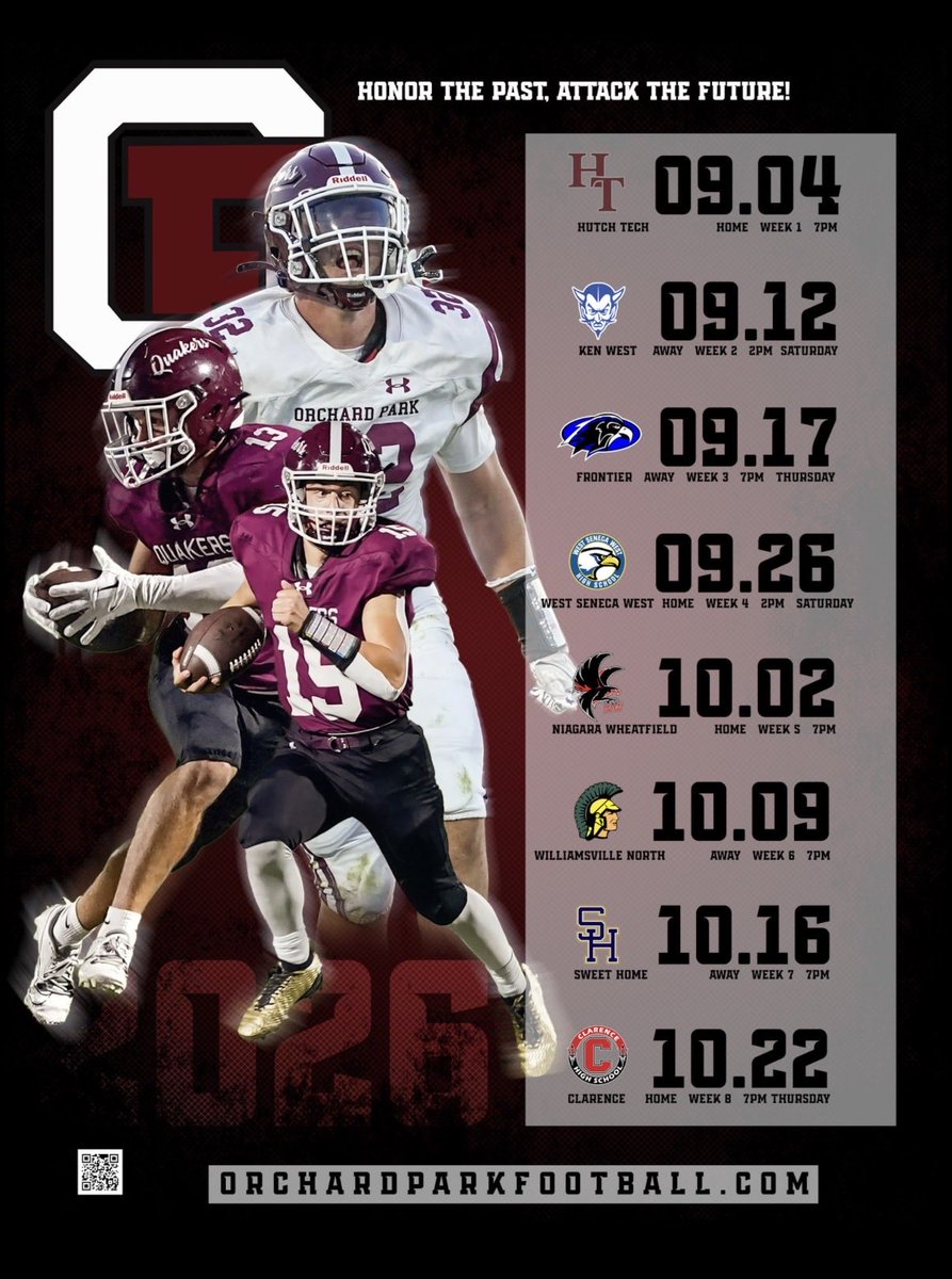 Orchard Park Quakers Football tweet media
