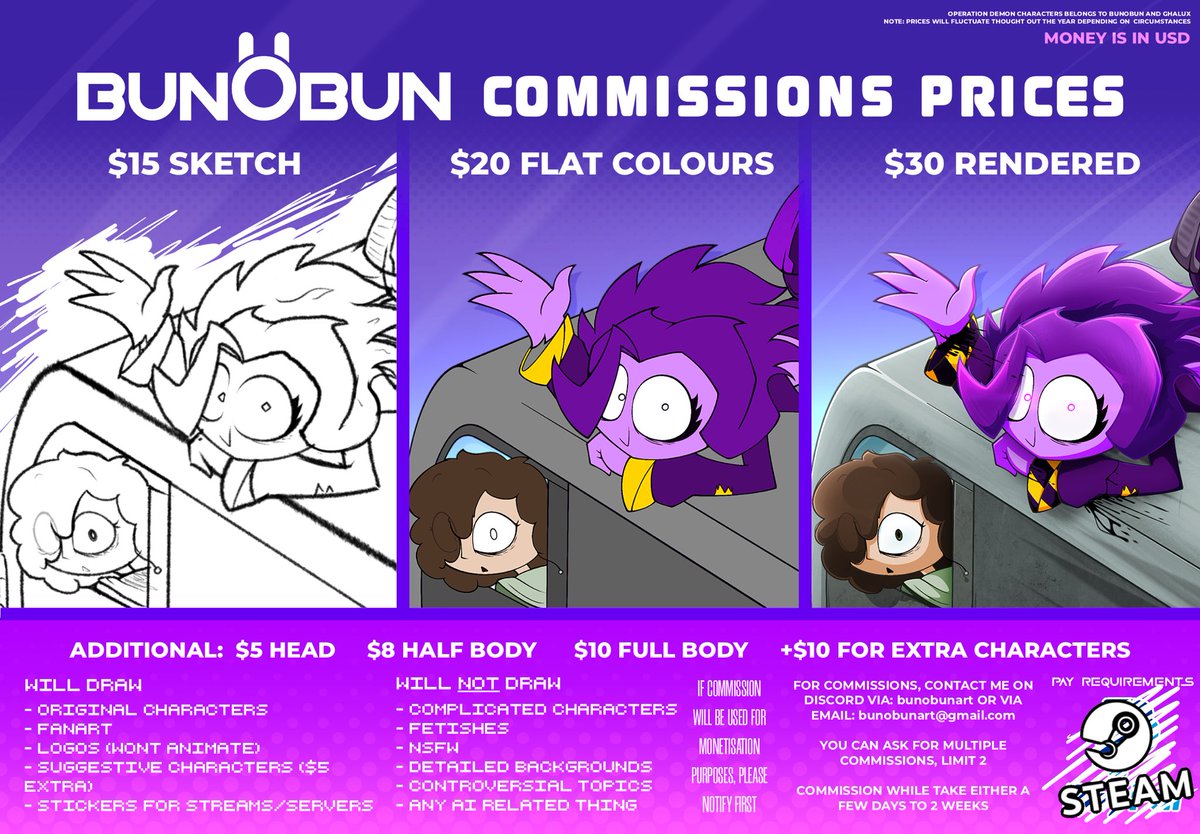 bunObun (✨COMMS OPEN✨) tweet media