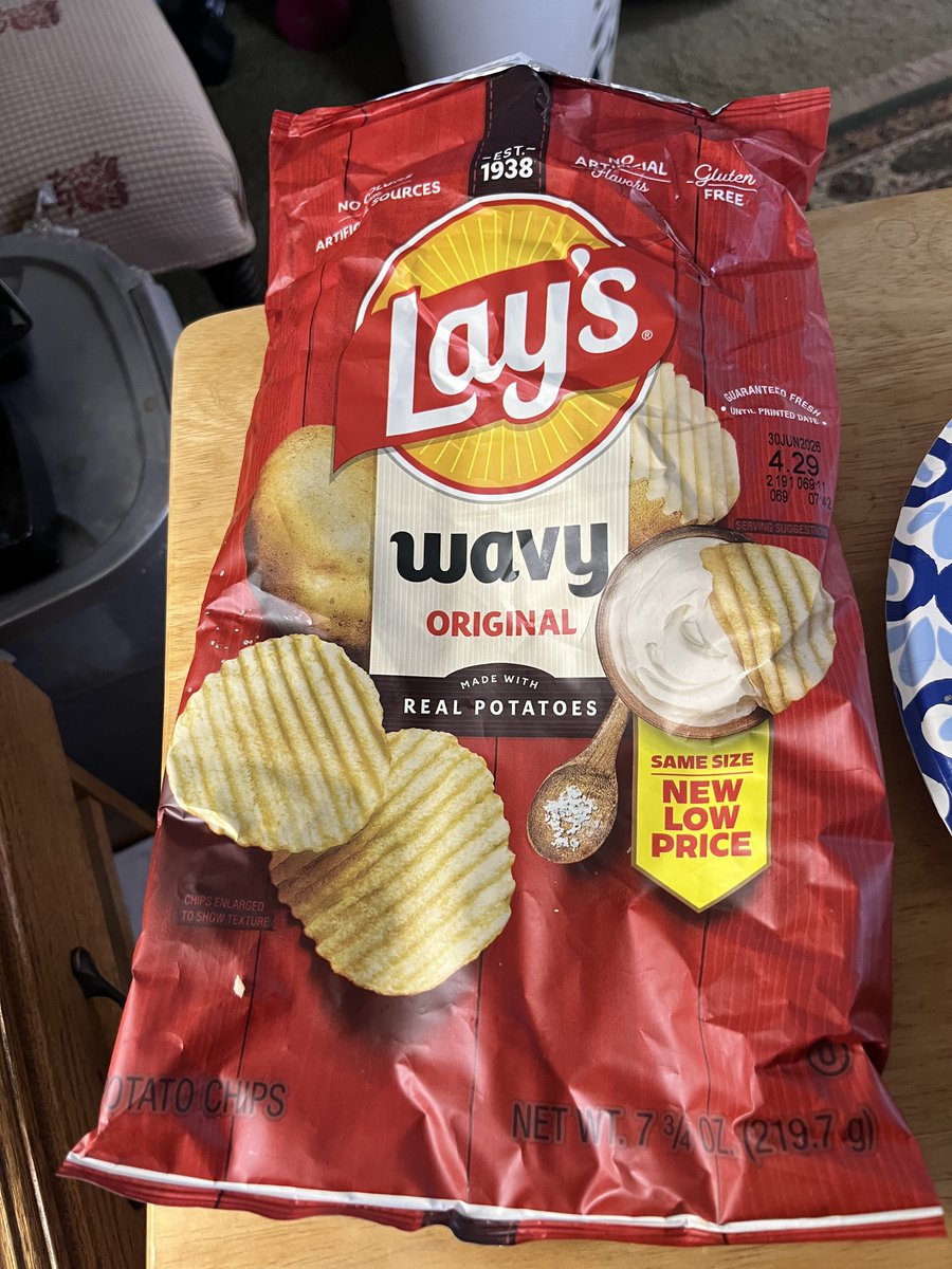 Is it just me or are bags of chips getting smaller? I take a handful and the bag is almost empty.