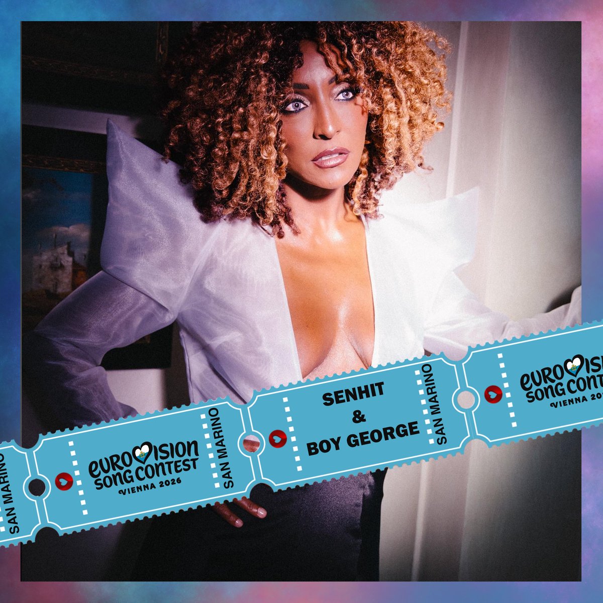 JoseCardenosa's tweet image. Lidia Lozano Senhit a Eurovisión. #SanMarino

#España #Italia #Eurovision #Eurovision2026