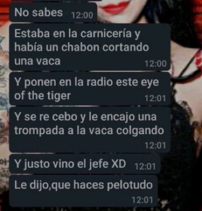 gente chamuyando tweet media