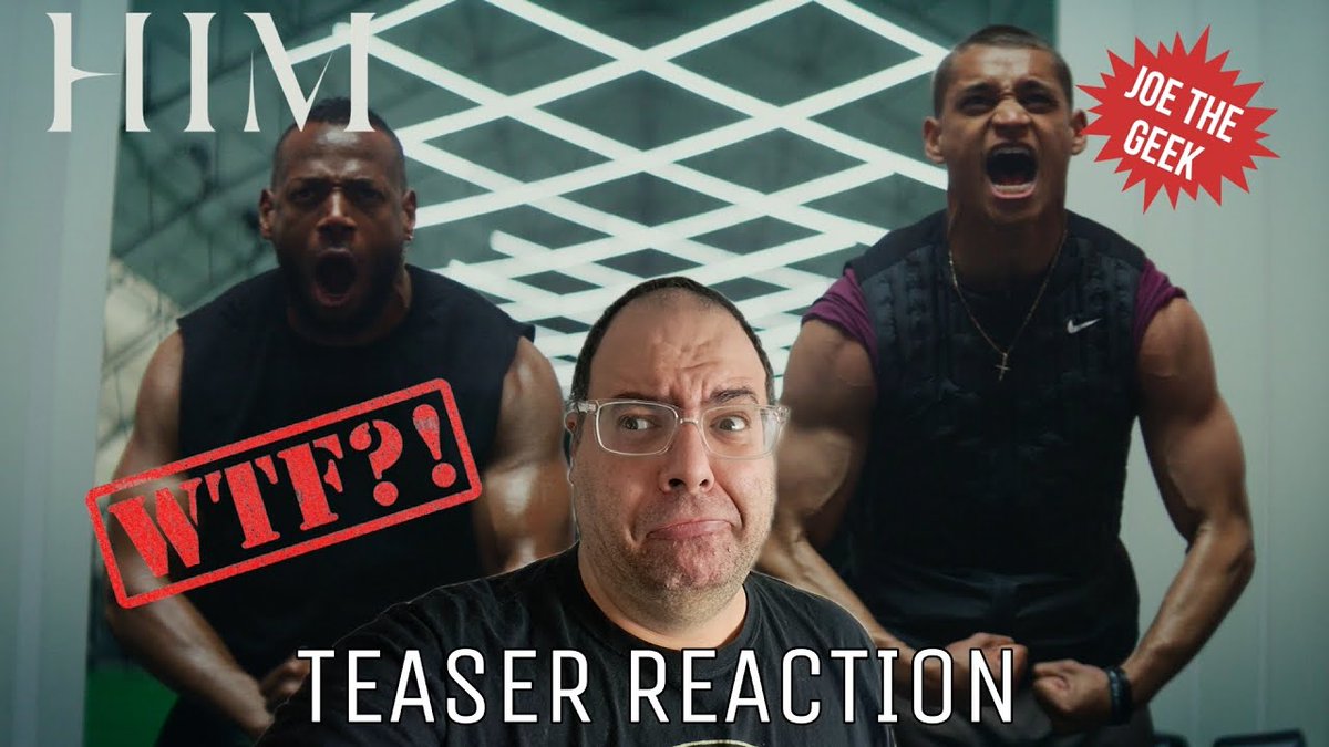 JoeTheGeek416's tweet image. #OTD in 2025 ⏰️

My reaction to the teaser for a new upcoming horror film #Him produced by #JordanPeele was released!!! 😱♥️🏈☠️ #joethegeekreactions #trailerreactionvideo  #trailerreactions #marlonwaynes #onthisdayinjoeshistory #joethegeek

youtu.be/ncGhaEzkPbo