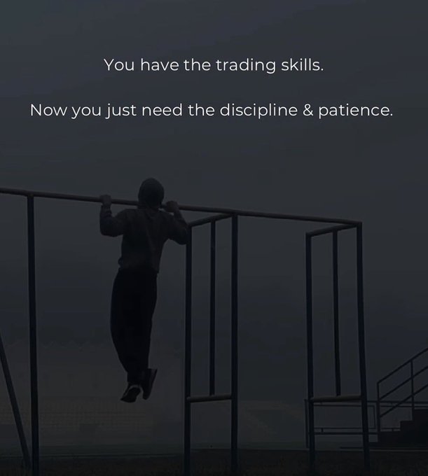 DenizTheTrader's tweet photo. You’ll be a millionaire.🚀

Not by luck!
but by discipline, patience &amp; consistency... https://t.co/17vz81LHYC