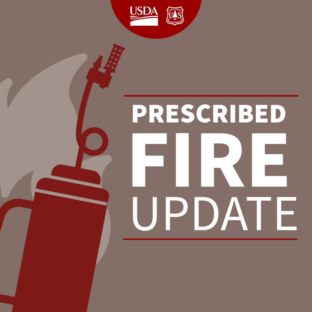 LakeTahoeUSFS's tweet photo. ⚠️Safety Update⚠️
As of 2:30PM today, ignitions are complete in Caldor Hand Thin Unit 1016. Crews are moving to ignite Caldor Hand Thin Unit 7. Smoke may be visible. Mountain bikers accessing Sidewinder/Corral trails should use caution in areas with active fire. Links:⬇️ #RxFire https://t.co/XIpb7CzmY0