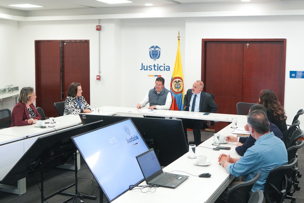 MinJusticia Colombia tweet media