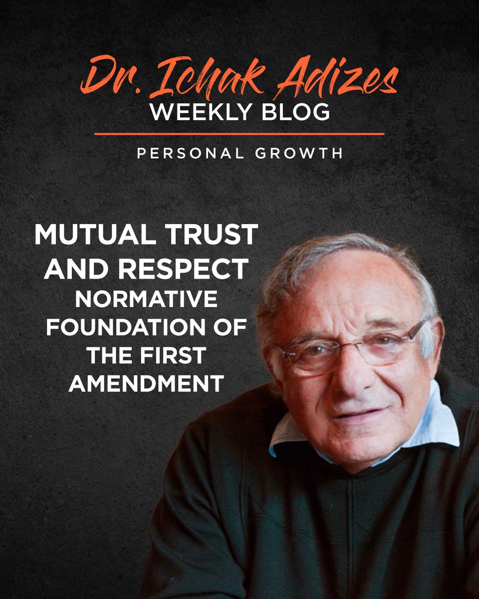 Dr. Ichak Adizes tweet media