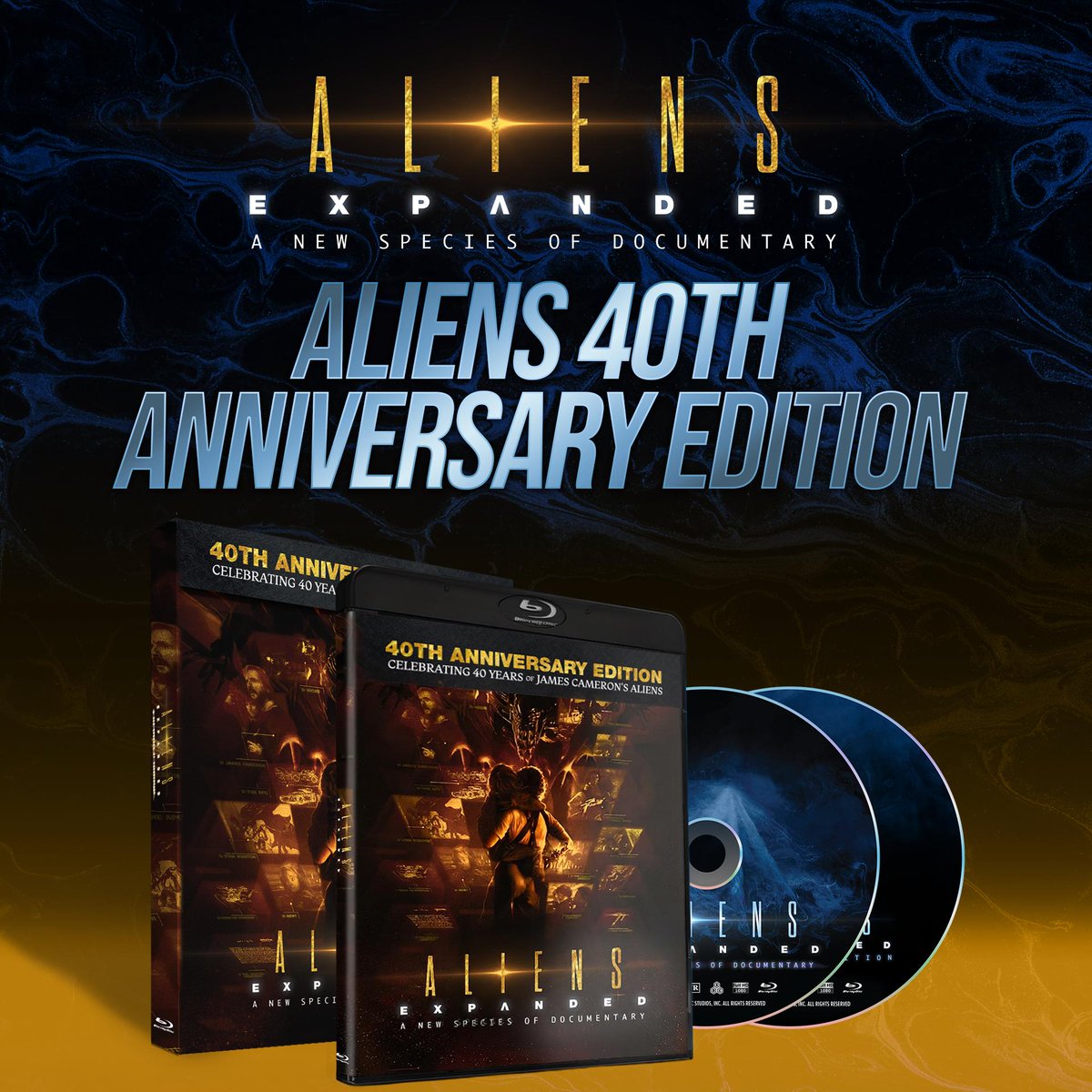 80sscifidoc's tweet image. Aliens Expanded is not only beloved by fans, but also won the Rondo Hatton Award for Best Documentary!

Celebrate Aliens 40th anniversary with the ultimate companion documentary. This 2-disc edition includes hours of special features. Available until April 28th Link in the Bio