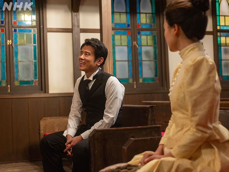 朝ドラ「風、薫る」公式 tweet media