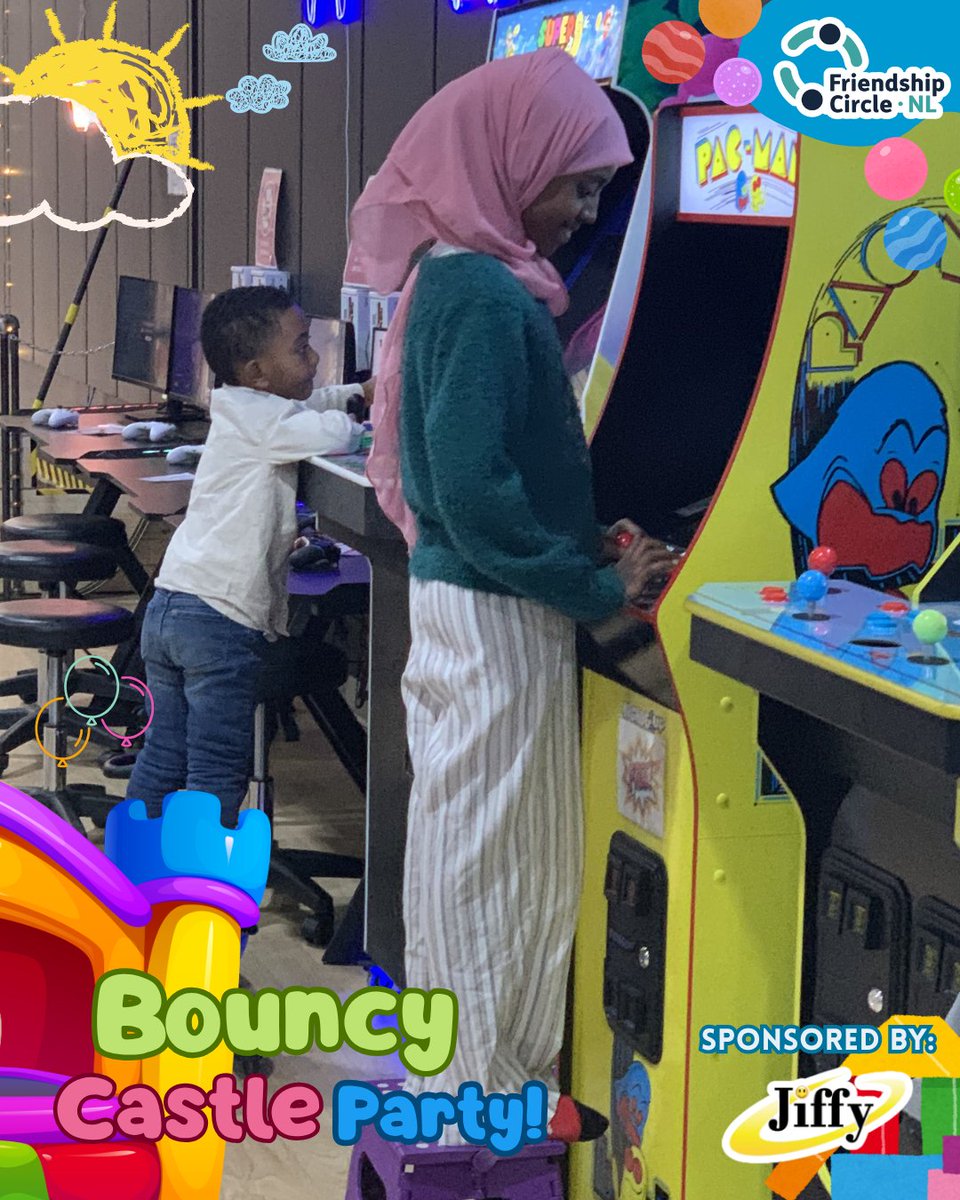 NLFriendship's tweet image. Some moments from our latest “Bouncy Castle Party!” on April 19th 🎉
Thank you all for joining us and making it such a fun and joyful day! 💙
A special thank you to @jiffycabs for helping make this event possible!
 #FriendshipCircle #stjohns #children #volunteering