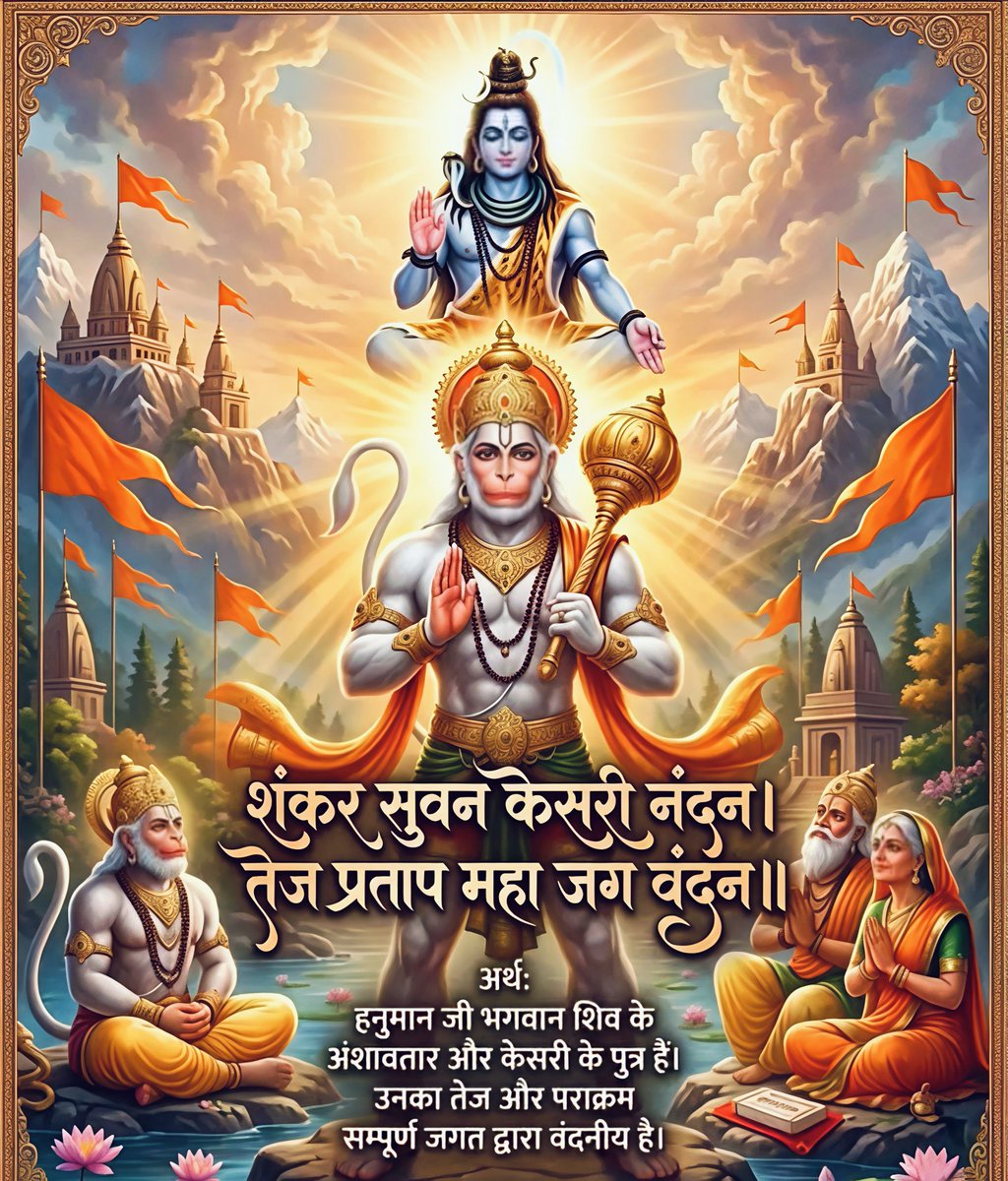 महादेव व हनुमान जी की कृपा से आपका दिन मंगलमय हो 🙏

जय जय जय हनुमान गोसाई कृपा करो महाराज..
....कृपा करो महाराज.... 🙏