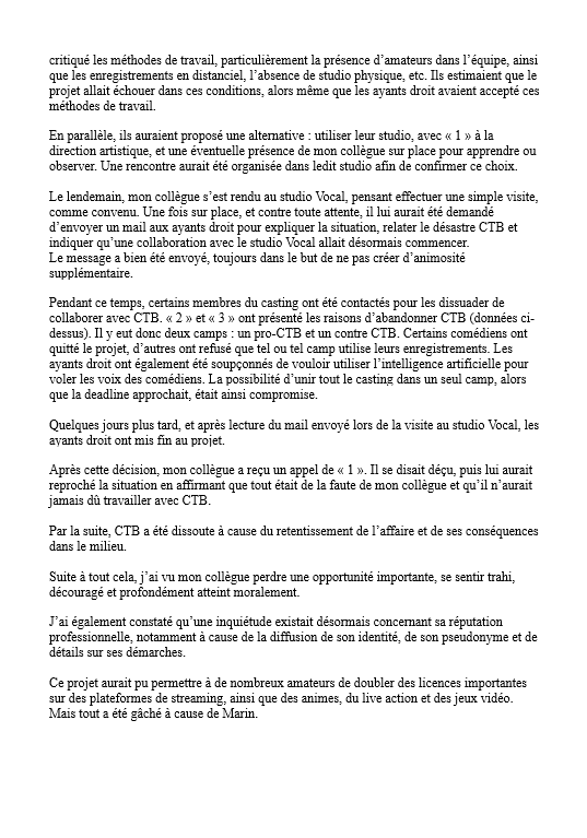 UserDataDemo's tweet photo. Nouveau témoignage.

Merci de ne pas chercher à connaître l'identité de la personne anonyme. Ce témoignage a été publié uniquement à titre informatif. https://t.co/tf8eCu3urE